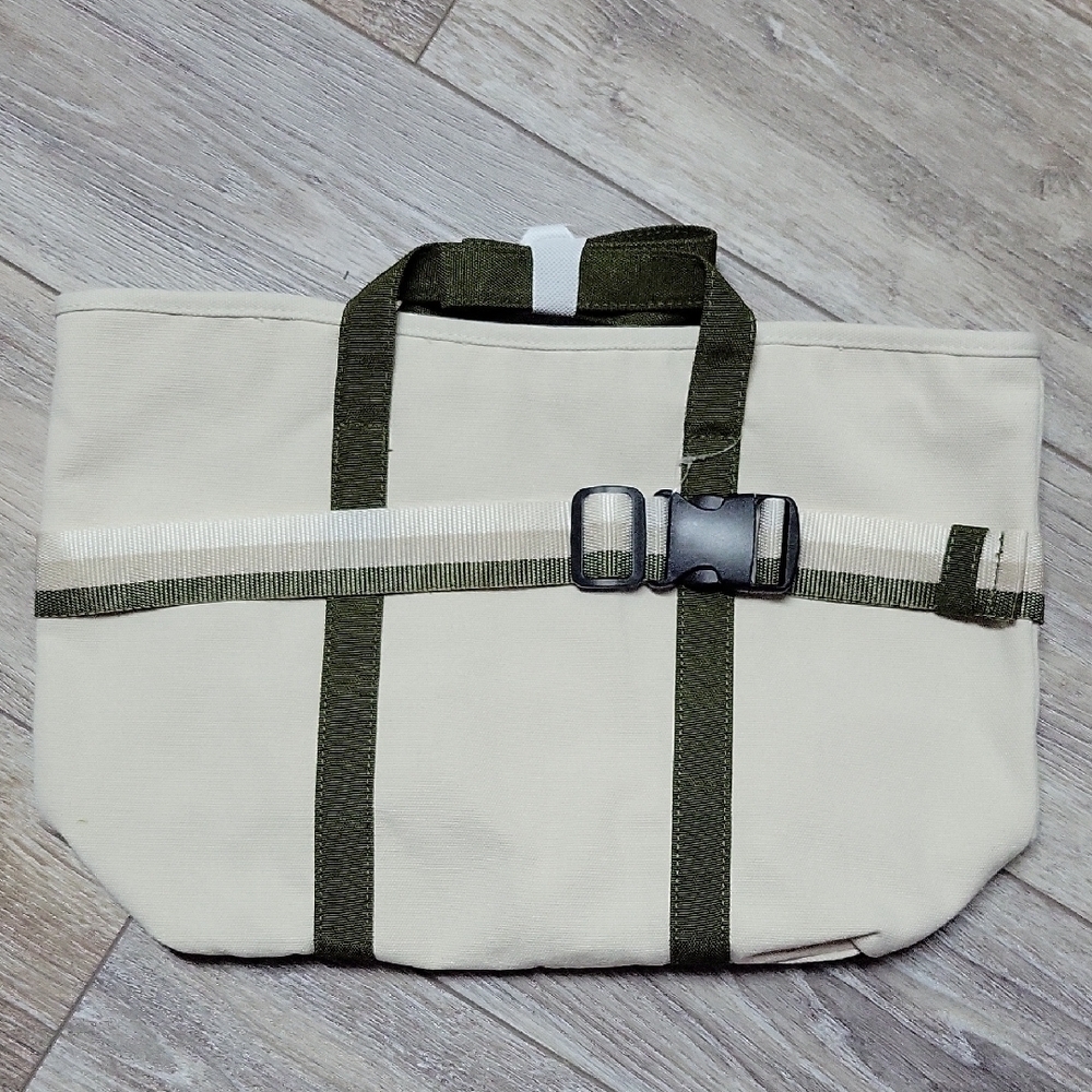 DSW Exclusive Free MyPerk Canvas Tote with Travel Band NWT